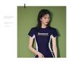 Women's Fat-Covering Slimming Short Sleeve Two-Piece Swimsuit for Swimming Pool