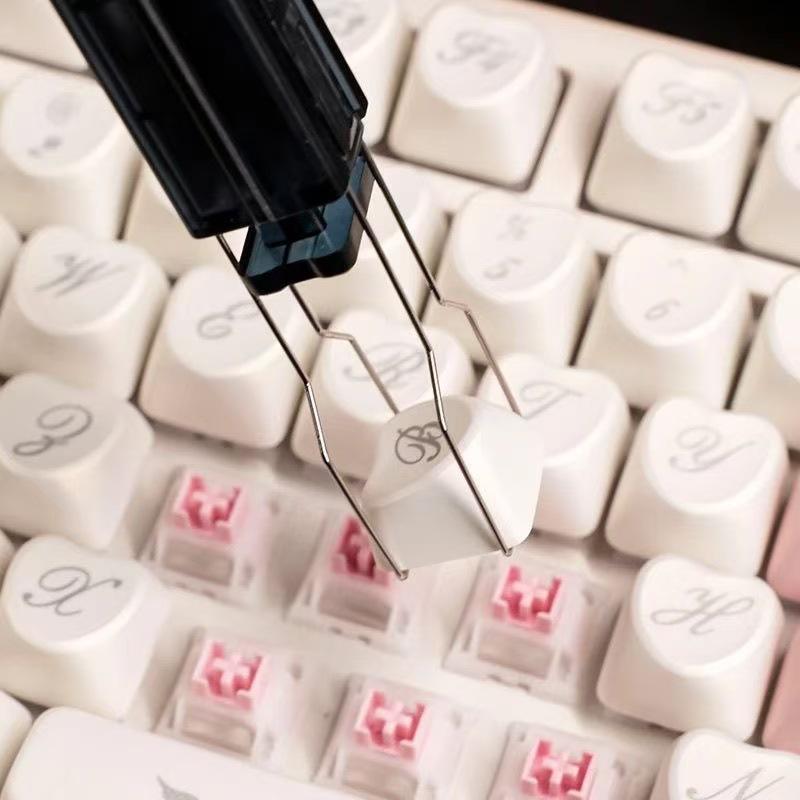 1/3/5Pcs Universal Keycap Shaft Remover Button Extractor Keyboards Accessories Kit 2 In 1 Keyboard Keycaps Switch Puller Opener