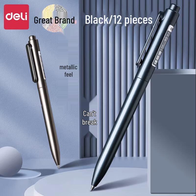 Deli A12 Premium Retractable Gel Pen