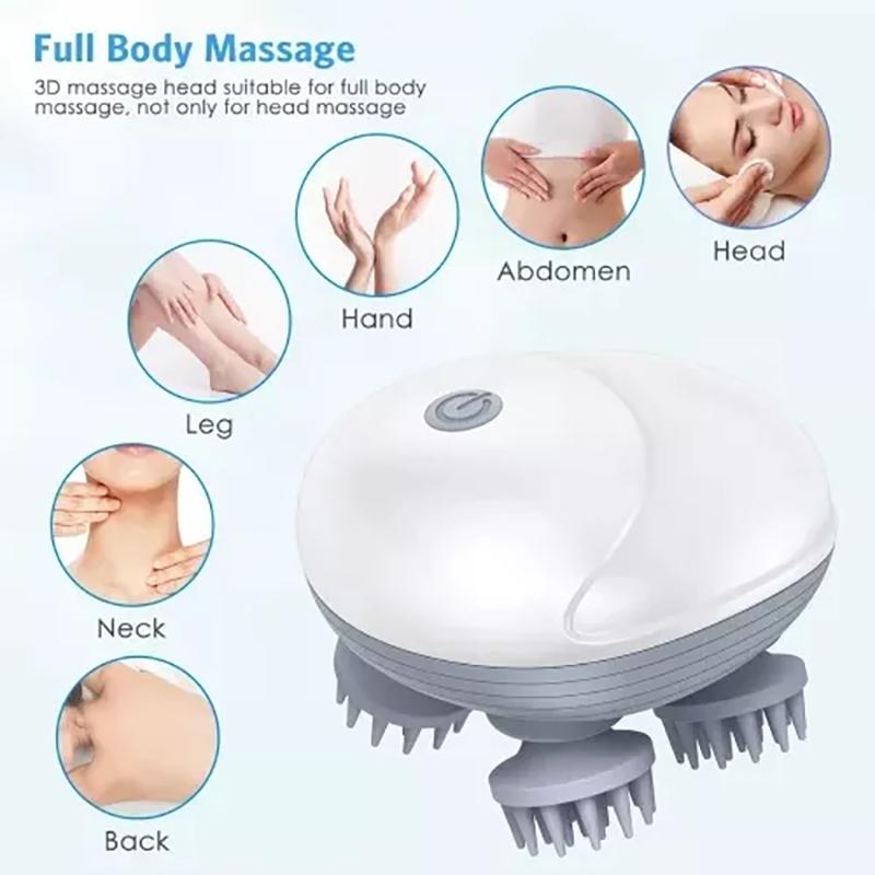 

Electric Cat Massager Body Shoulder Leg Arm Neck Deep Tissue Head Scalp Massage Kneading Vibrating Device Massager Gift