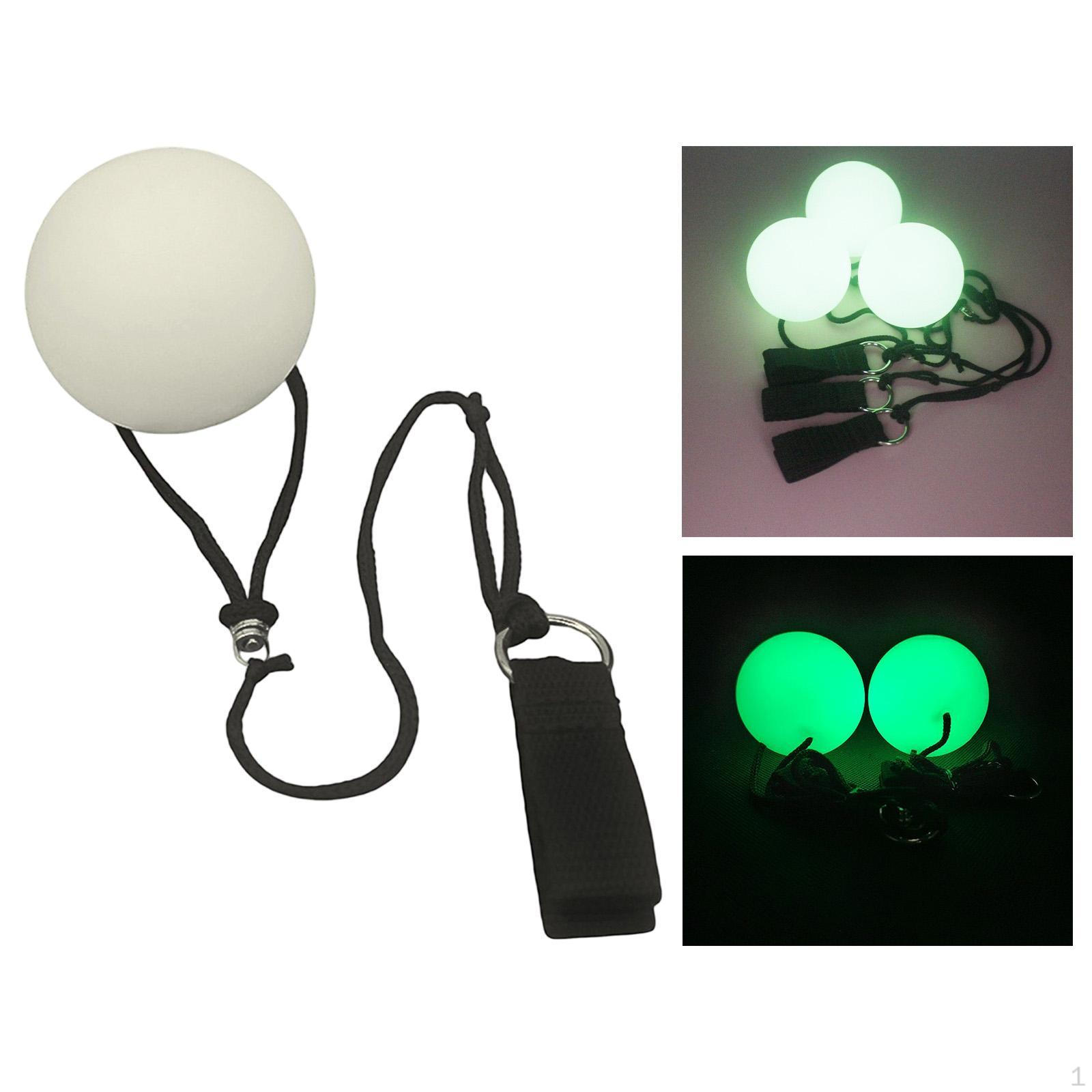 

Пой Бол Жонглирование Бросок Гимнастика Активный Отдых Практика Вечеринка Танцы Упражнения Светятся в Темноте