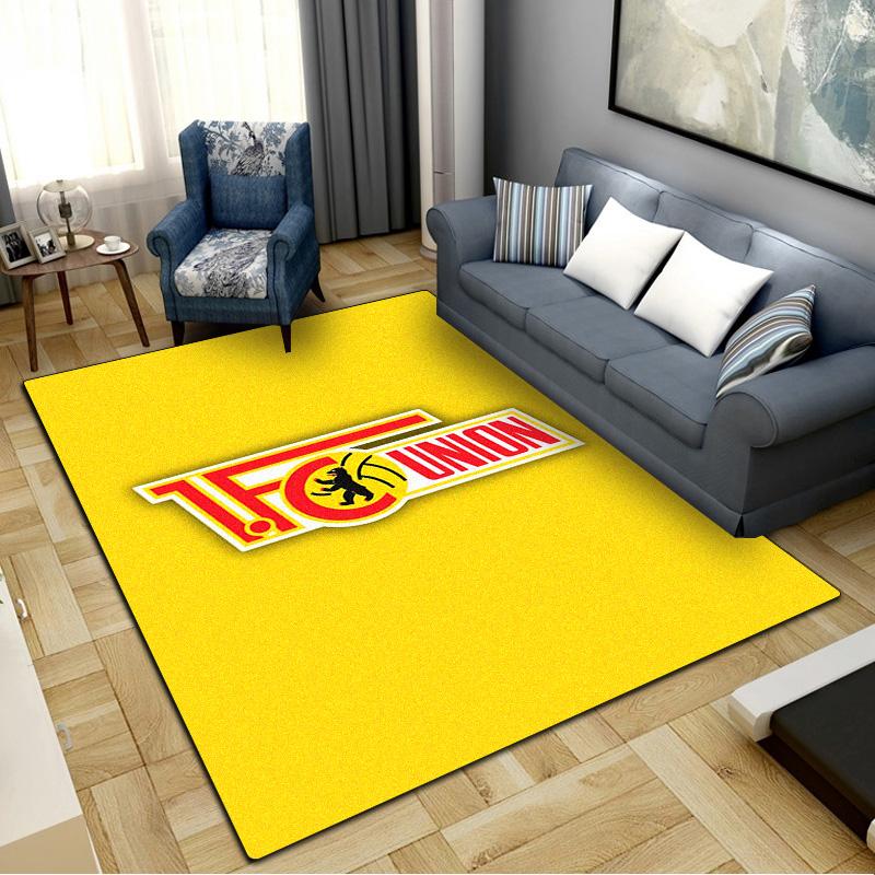 1. FC Union Berlin Carpet Rug for Living Room Bedroom Home Sofa Decoration, Kids play Non-slip Floor Mat