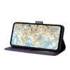 Applicable to iPhone17 leather case Samsung S26 small daisy embossed flip card mobile phone leather case Pixel 10A