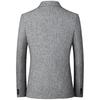 Men's Spring and Autumn Plus Size Casual Thin Section Lapel Formal Long Sleeve with Pockets Casual Single Suit Jacket