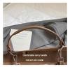 Women's Retro Frosted Leather Crossbody Handbag - Luxury Kelly Bag