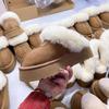 New Thick-soled, Over-toe, Half-slipper, Snow Boots for Women, Height-increasing Home Cotton Shoes