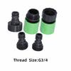 Plastic Quick Connector with Rubber Gaskets Garden Hose Connector  Home Garden Use