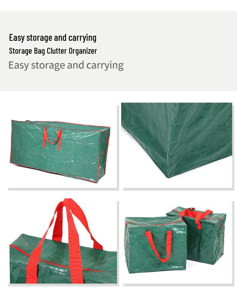 Extragroße Aufbewahrungstasche für den Weihnachtsbaum - Staub- und feuchtigkeitsbeständige Aufbewahrung für Weihnachtsdekorationen