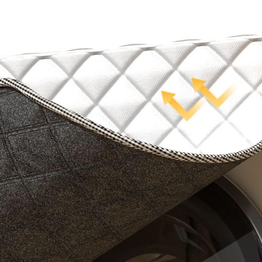 UV-Resistant Waterproof Washer Cover Insulated Protective Cover Outdoor Washing Machine Cover For Home Front Load Top Load