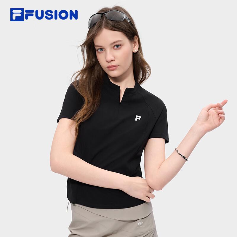 FILA FUSION Women's Tian Xiwei Collection Slim-Fit Quick-Dry Knit T-Shirt