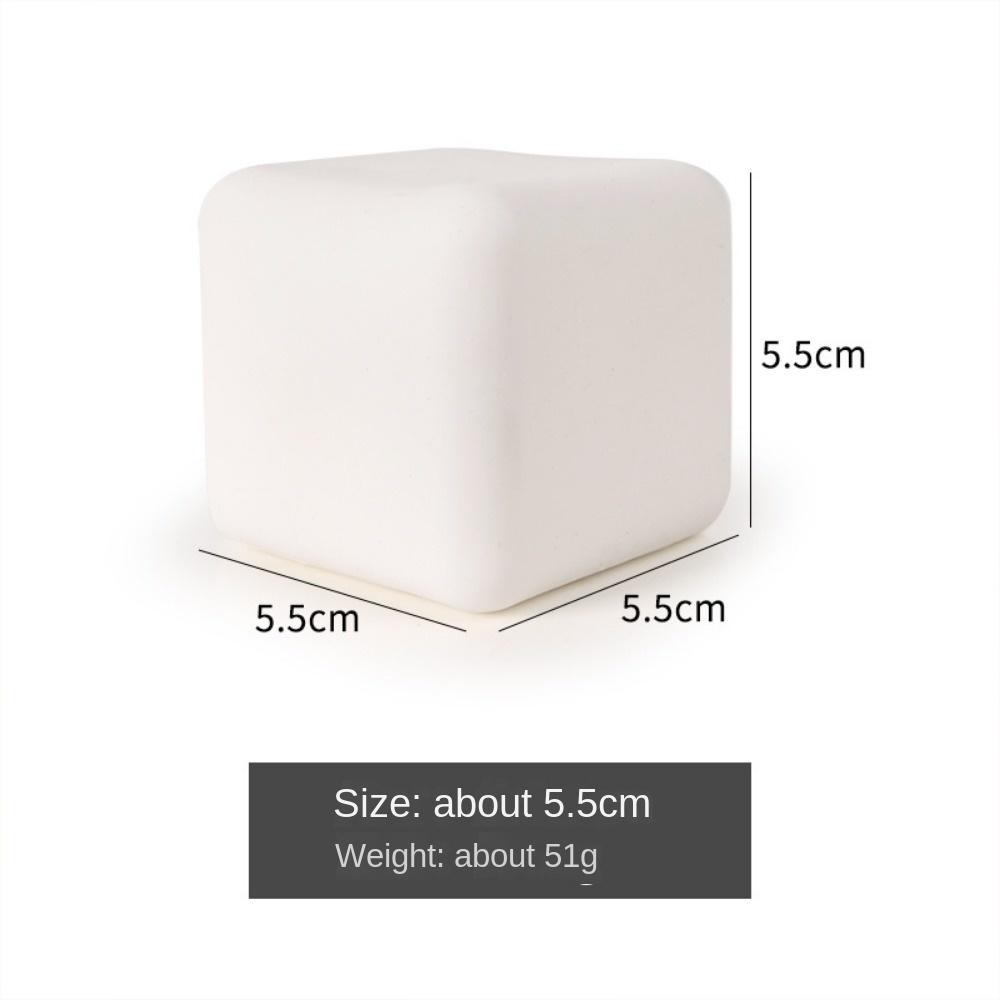 Quetschbare flexible Tofuwürfel Niedlich Stressabbau Autismus Sensorikspielzeug Stress- & Angstlinderung Fidget Spielzeug für Kinder Mädchen Geschenk