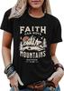Sun and Mountain Shirt for Women Camping Hiking Shirt