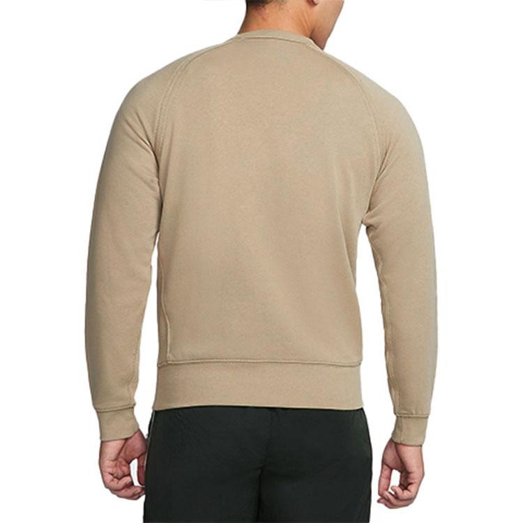 Nike Sweatshirts Men's Khaki Crew Neck Moderate Regular DQ4170-247