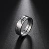 Stainless Steel Ring for Men Women Couple Casual Finger Rings Fashion Simple Jewelry Engagement Anniversary Gift New
