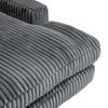 Modern rope sleeper sofa cloud sofa, 3 soft pillows, comfortable single-seat floor sofa