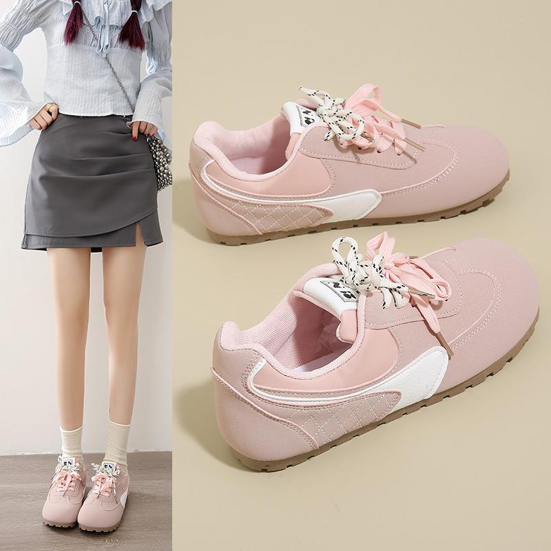 Popular Women's Shoes with Soft Soles Are Not Tired of Feet Ins Korean Version of Forrest Gump Shoes, Female Students' Sports and Leisure Flat Soles T
