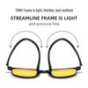 Ultra-light TR90 Night Vision Blue Light Blocking Unisex Glasses for Mobile, Computer, and E-sports Protection