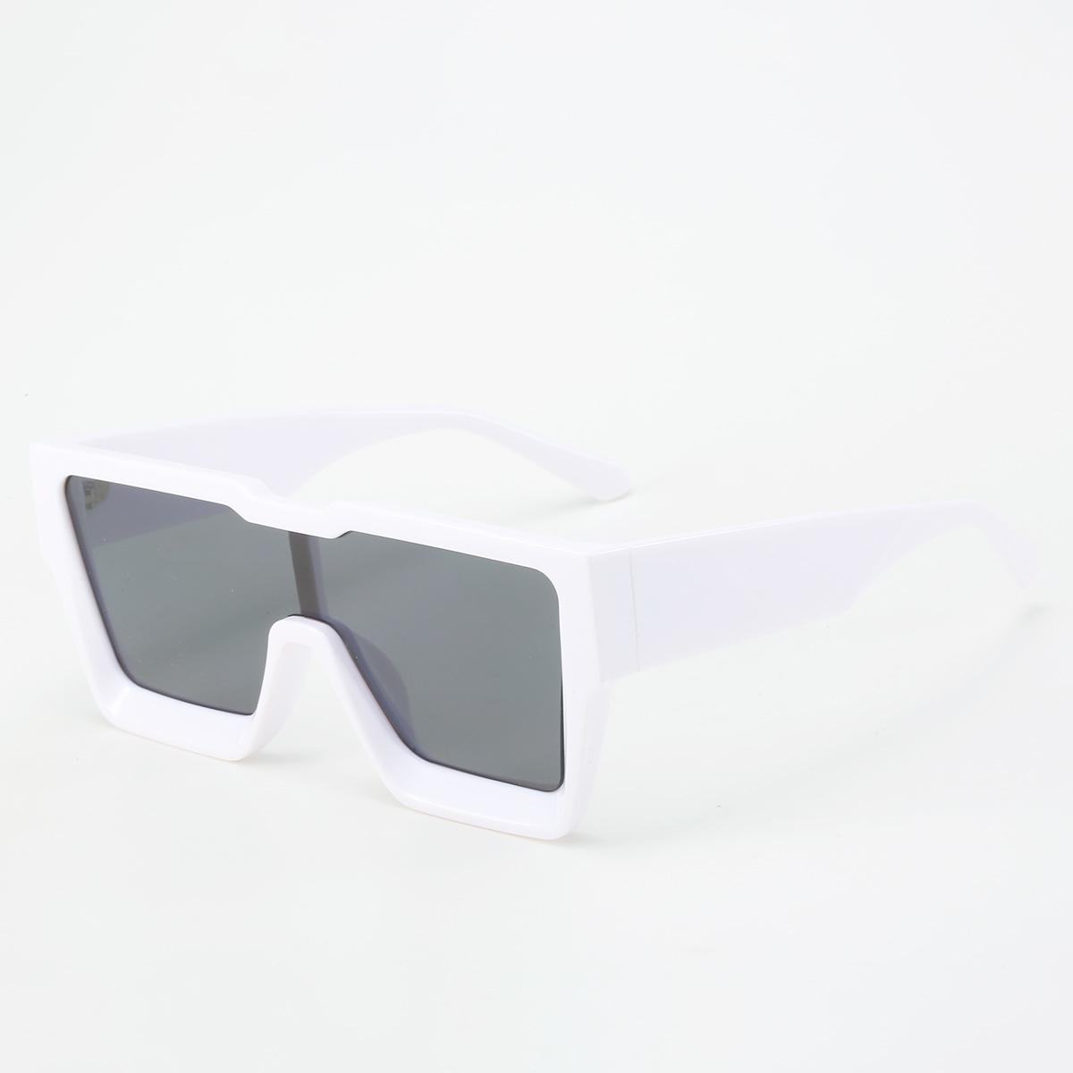 Retro Vintage Black Square Women Sunglasses Luxury Oversized Frame Gradient Glasses New Fashion Cat Eye Oversized Sunglasses