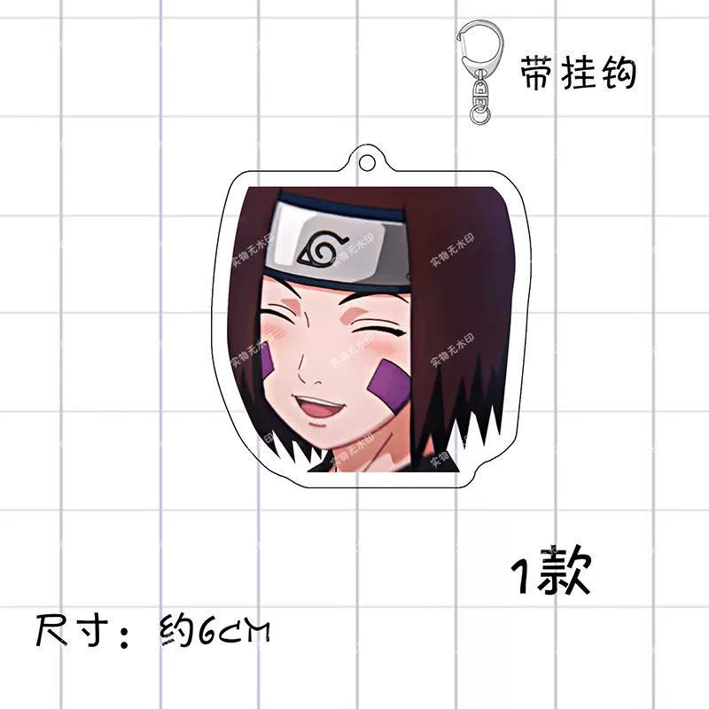 Anime Naruto Akrilinis raktų pakabukas aksesuarai Uzumaki Naruto Animacinis raktų pakabukas