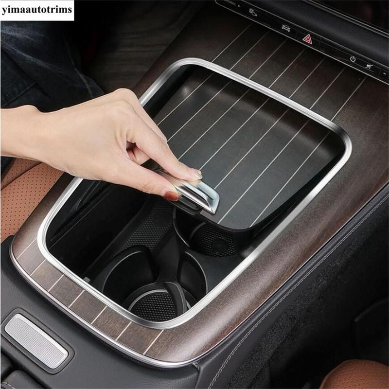 Central Control Panel Edge Protection / Rear Box Frame Cover Trim Accessories For Mercedes Benz E-Class W214 E300 2024 2025 2026