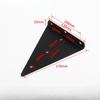 Right Triangle Corner Supports Invisible Furniture Fasteners for Beds/Cabinets/Shelves, Hidden Wall Brackets  Floating Shelves