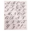 Letter Alphabet Transparent Silicone Clear Rubber Stamp Sheet Cling Scrapbooking DIY