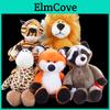 Jungle Animal Plush Toy Adorable Pp Cotton Stuffed Doll For Kids Babies