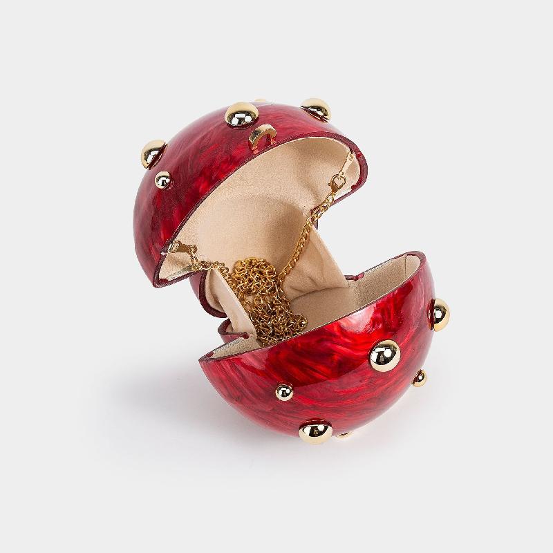 Handbag Crossbody Bag Clutch Evening Acrylic Shoulder Fashion New Mushroom-shaped Wedding Pouch In Luxury Handbags Women