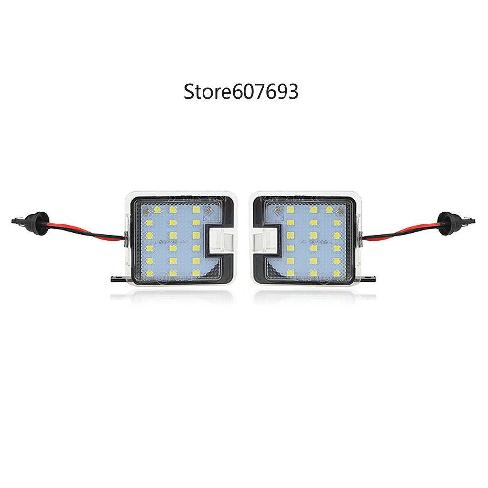 LED Pfützenleuchten für Ford Focus MK3 MK2 Mondeo MKIV MKV Kuga C-Max Escape S-Max Unterspiegel Begrüßungsleuchten 18-SMD