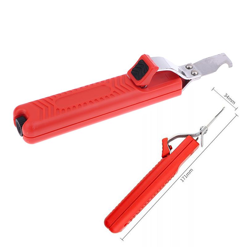 8-28Mm Abisolierer Kabelisolationsschneider Zange Crimpwerkzeug Tragbarer Abisolierer Kunststoffgriff Handwerkzeuge
