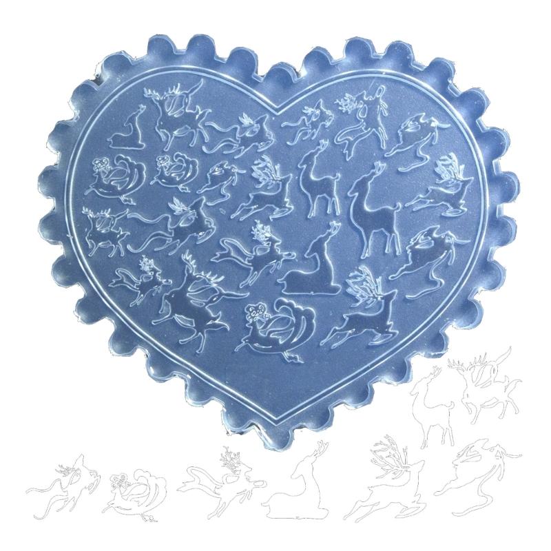 

Креативна силіконова форма для малювання нігтів для легкого створення візерунків і дизайнів М’які матеріали підходять для нігтів різної форми та довжини