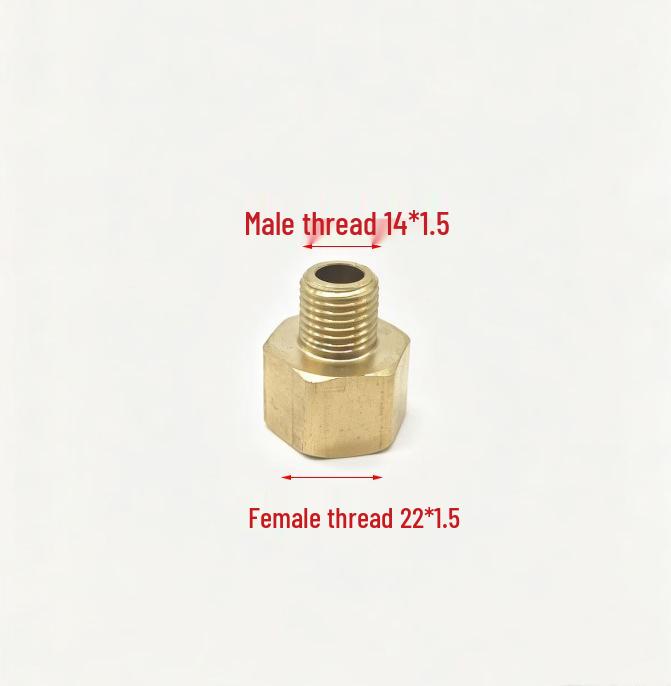 High-Pressure Car Wash Machine Water Gun Adapter: 22mm to 14/15mm Connector