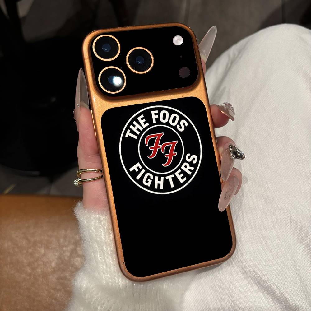 F-Foo F-Fighters Band For IPhone 17 Pro 17 Pro Max Rear Skin Wrap Decal Protective Sticker iPhone 17 Pro