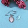 Wedding Bouquet Photo Charm Diy Pin Making Lace Frame Wedding Charm Oval Glass Cabochon Photo Frame Pins with Pendant
