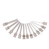 1-Inch All Stainless Steel Dispensing Needle with Coating Screw Thread Nozzle, 25mm Exposed Length
