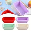 Flexible Silicone Mini Loaf Pan for Rectangle Cake Pans and Bread Toast Kitchen