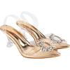 Shoetopia Women'S Flat Heeled Sandal-Eu37 /Uk4 /Golden
