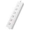 Deli 6-Outlet Power Strip with Independent Switches CN plug (adapter included)