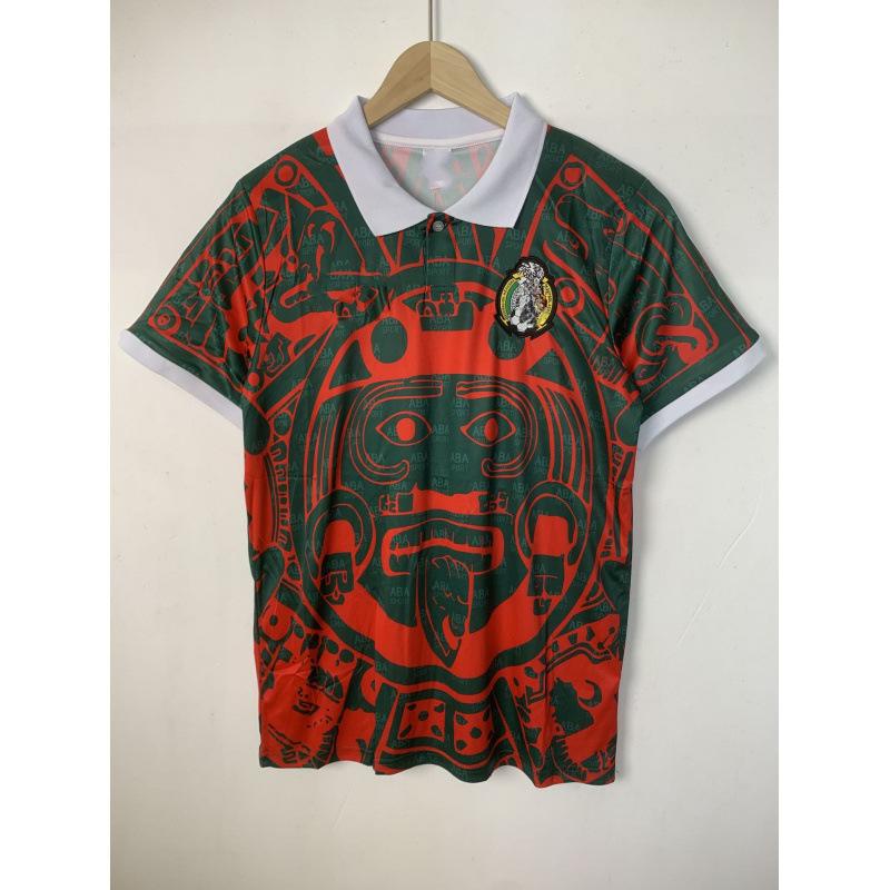 Retro football jersey 86 Mexican master 1997 Mexican red and black 95 Mexican master 1994 Mexican master S