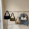 Drawstring Pleated Cloud Bag Women's Spring New Lightweight Nylon Shoulder Messenger Bag