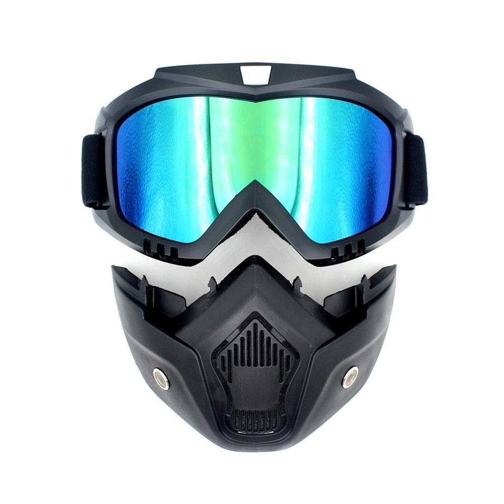 Ski Goggles Men Women New Snowboard Snowmobile Eyewear Detachable Mask Snow Winter Skiing Glasses Motocross Sunglasses