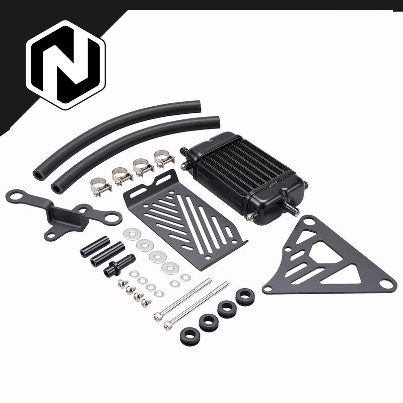 NICECNC XR 650L 650 L 93-25 Oil Cooler Motorcycle Accessories Black For Honda XR650L 1993-2025 2024 2023 2022 2021 2020 2019