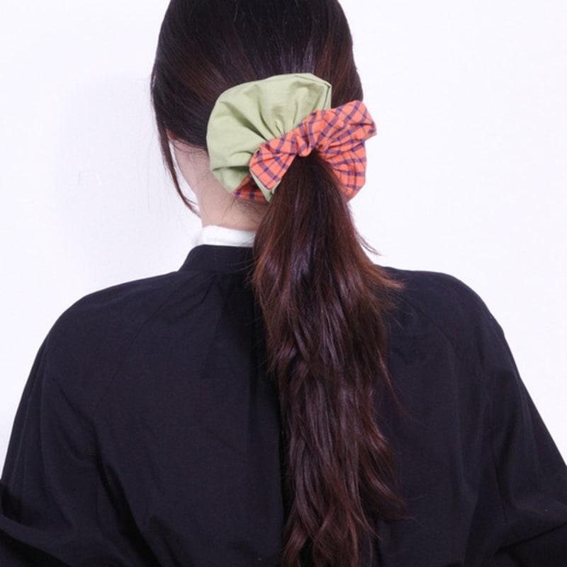 HANKY DONUT SCRUNCHIE [Carrot] (1pc)