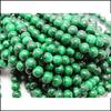 Beautiful Designer Malachite Gemstone Beads, 1 Full Strand 14-15 inch Beads, 6mm 8mm 10mm Size Beads.