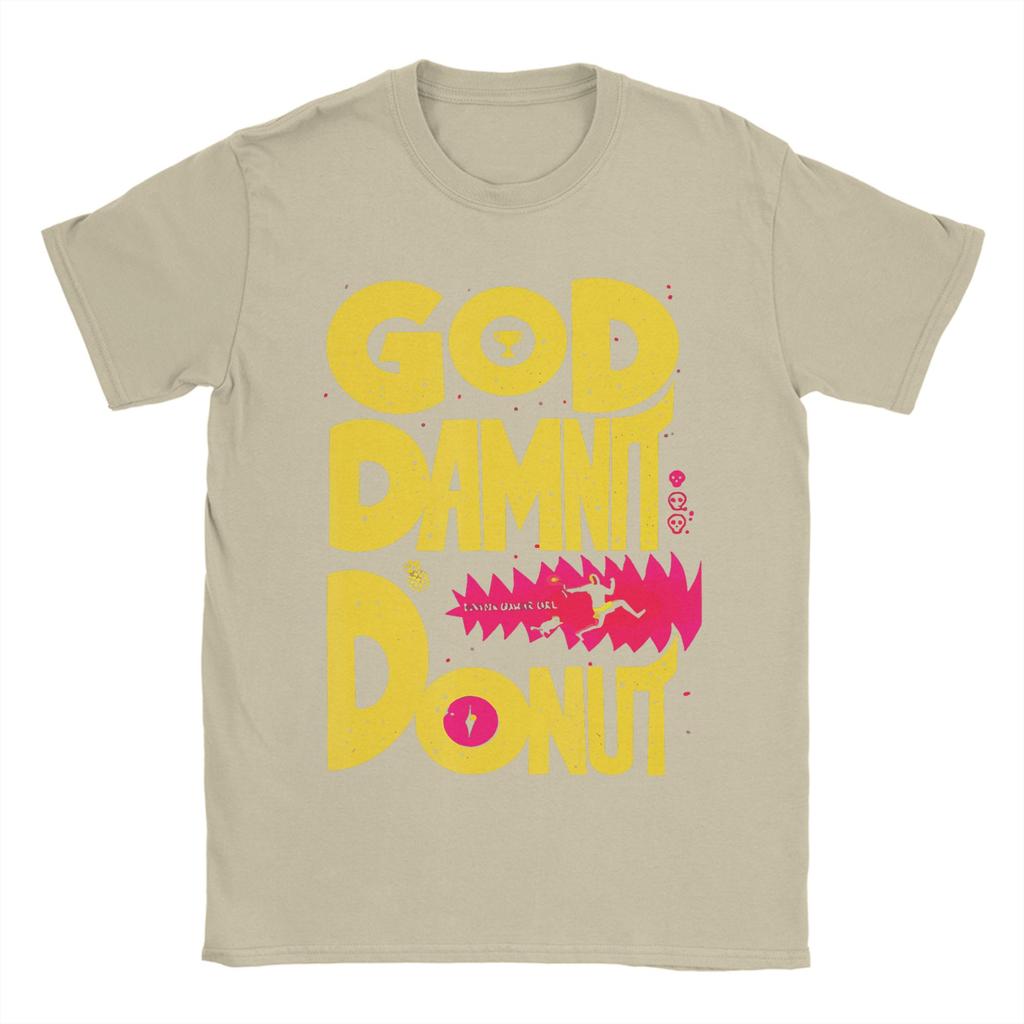Verdammt Donut Lustiges Buchliebhaber T-Shirt Sommer Neuheit T-Shirts Herren Reiner Baumwolle O-Ausschnitt Übergroßes Oberteil T-Shirts Kurzarm Oberteile