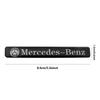 Aluminum Auto Body Trunk Badge Stickers For Mercedes Benz AMG A B Class W212 W213 W205 CLA GLB GLE GLK GLS Car Refit Accessories