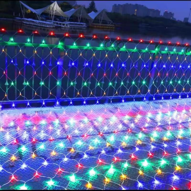 

Oeny Solar Plug-in Net String Lights