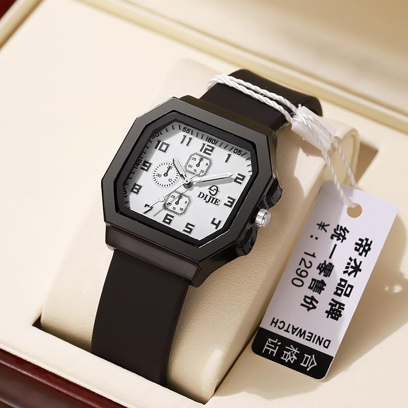 Square Watch, Appearance, Girl, High School Students, Niche Design, Simple Fashion Temperament, Waterproof And Versatile Quartz Watch