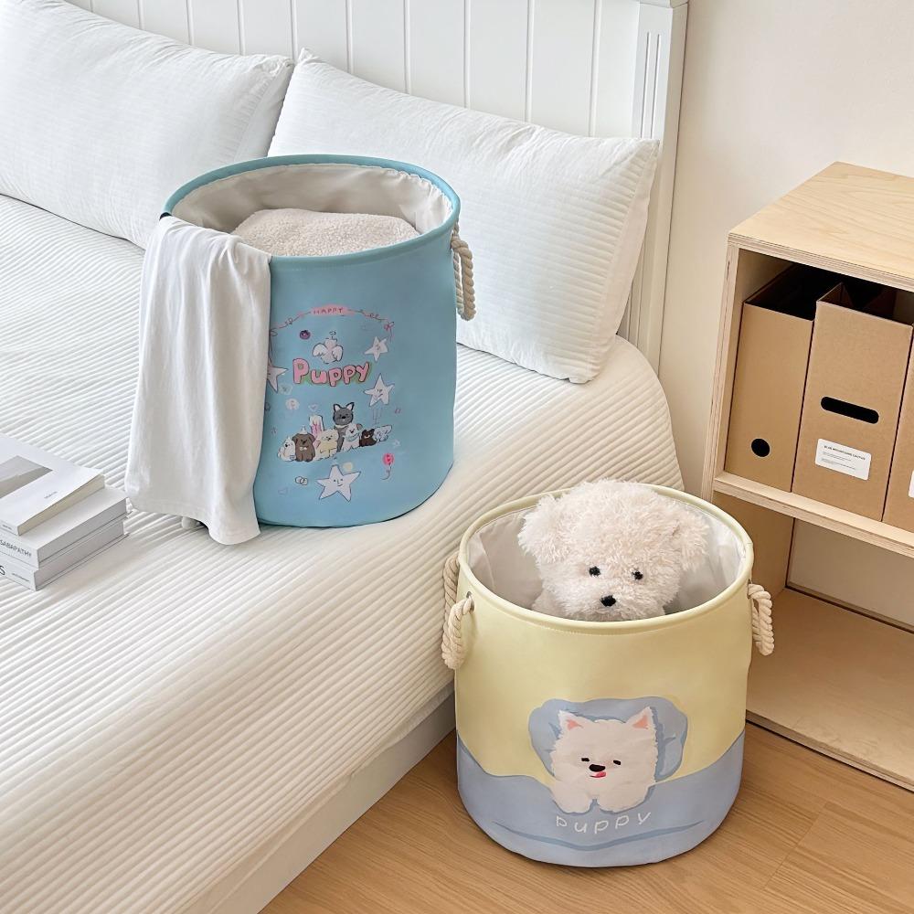 Space-Saving Toys Storage Basket Cartoon Clutter Baskets Dirty Clothes Basket Kids Room Style E 980₽