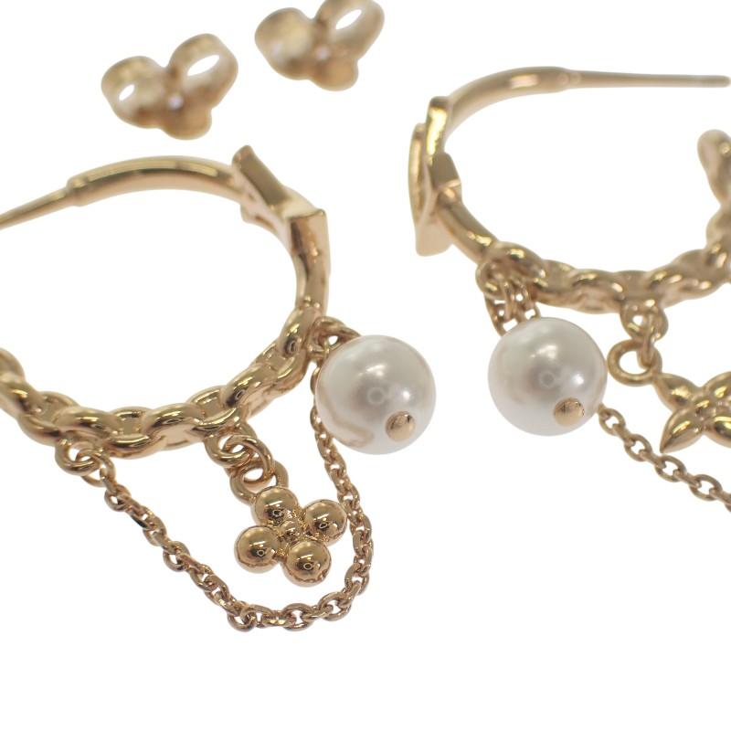 Louis Vuitton M02819 Pierce Gold Metal Women